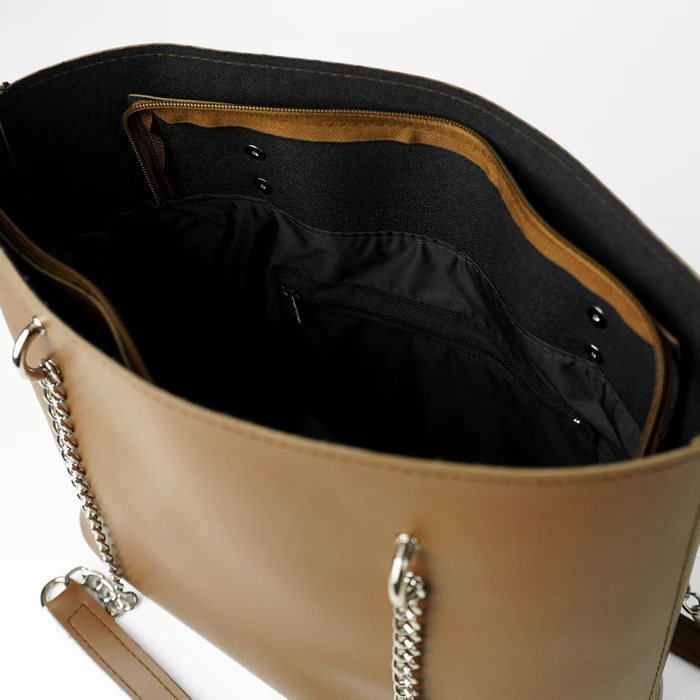 Vellverra Verona Tote Braune Tasche 