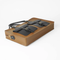 Vellverra Buckle Laptoptasche Braun &amp; Schwarz