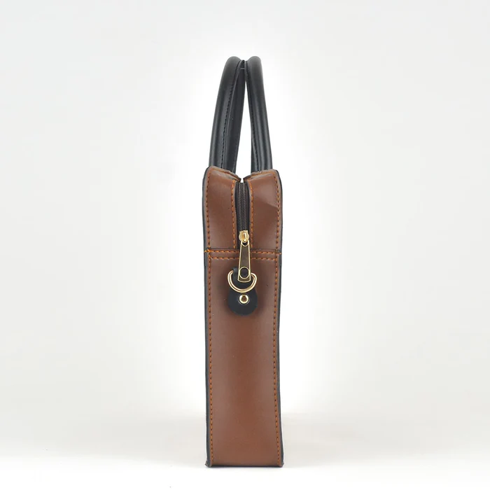 Vellverra – Braune Laptoptasche mit mehreren Taschen